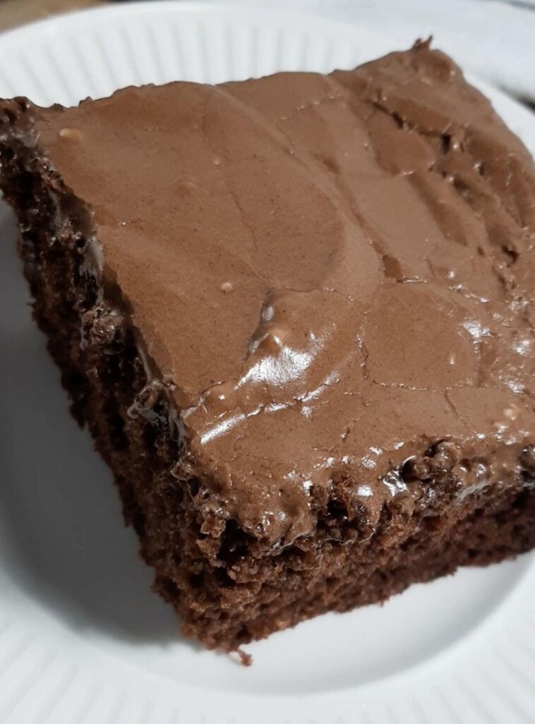 Chocolate Depression Cake - Nutrition facts