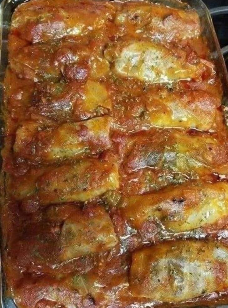 Old Fashioned Stuffed Cabbage Rolls Nutrition facts