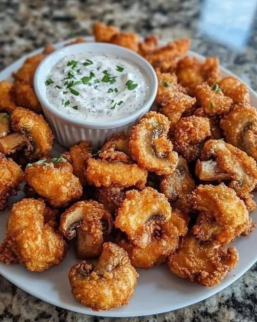 Crispy Fried Mushrooms